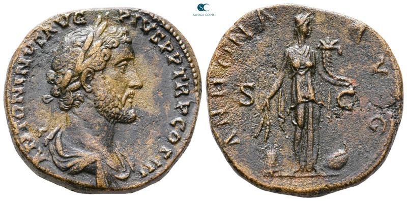 Antoninus Pius AD 138-161. Rome
Sestertius Æ

33 mm, 23,68 g



Good Very...