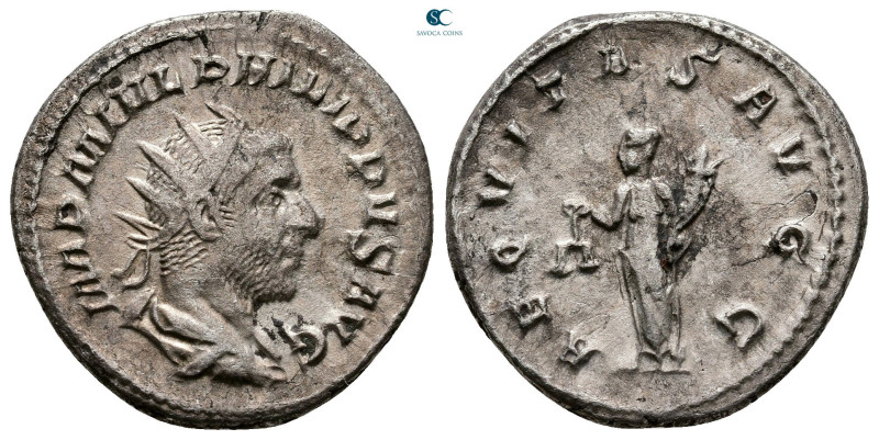 Philip I Arab AD 244-249. Rome
Antoninianus AR

22 mm, 3,90 g



Very Fin...