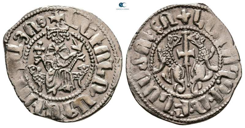 Cilician Armenia. Sis. Levon I AD 1198-1219. 
Tram AR

23 mm, 2,81 g



V...