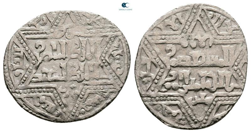 Artuqids of Mardin. Mardin mint. Najm al-Din Ghazi I AH 637-658. hexagram type.3...