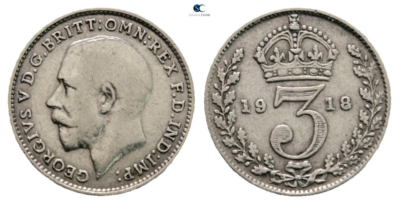 Great Britain. George V AD 1910-1936. 
3 Pence

16 mm, 1,38 g



Very Fin...