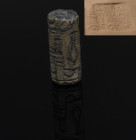 Egyptian cylinder seal fragment, Ex MUSEUM