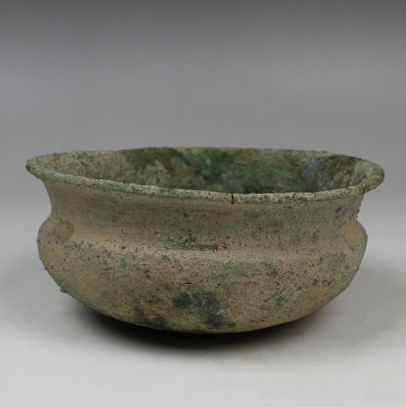 ITEM: Bowl
 MATERIAL: Bronze
 CULTURE: Greek, Hellenistic period
 PERIOD: 3rd...
