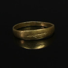 Roman ring depicting a palm branch