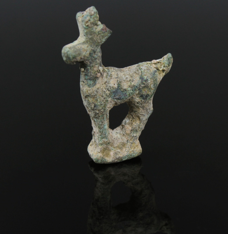 ITEM: Ibex figurine
 MATERIAL: Bronze
 CULTURE: Bronze Age, Luristan
 PERIOD:...