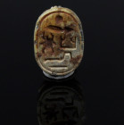 Egyptian scarab with prenomen for Ramesses II