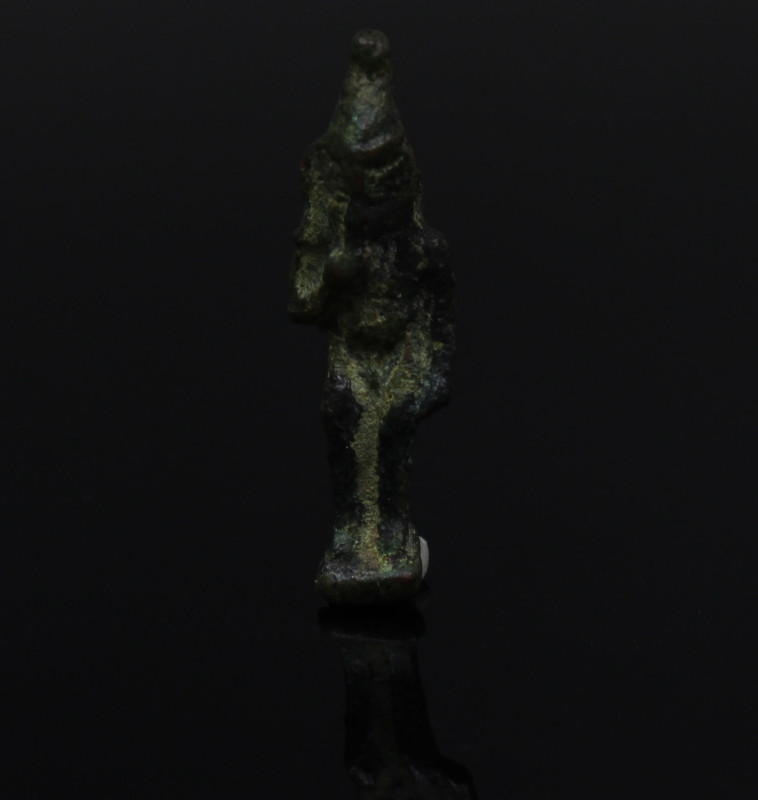 ITEM: Statuette of Harpocrates
 MATERIAL: Bronze
 CULTURE: Egyptian, Roman per...