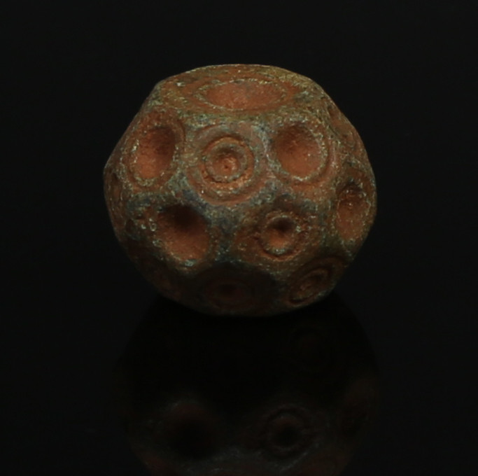 ITEM: Polyhedron weight
 MATERIAL: Bronze
 CULTURE: Byzantine
 PERIOD: 10th -...