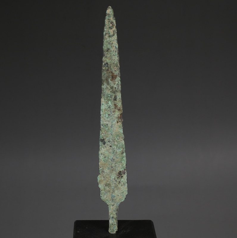 ITEM: Spearhead
 MATERIAL: Bronze
 CULTURE: Bronze Age, Luristan
 PERIOD: 2nd...