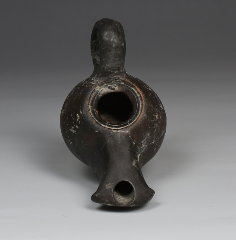 ITEM: Oil lamp, Type Apulian and Cnidian
 MATERIAL: Pottery
 CULTURE: Greek
 ...