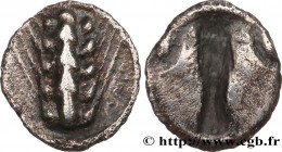 LUCANIA - METAPONTUM
Type : Sixième de statère 
Date : c. 510-490 AC. 
Mint name / Town : Métaponte, Lucanie 
Metal : silver 
Diameter : 12,5 mm...