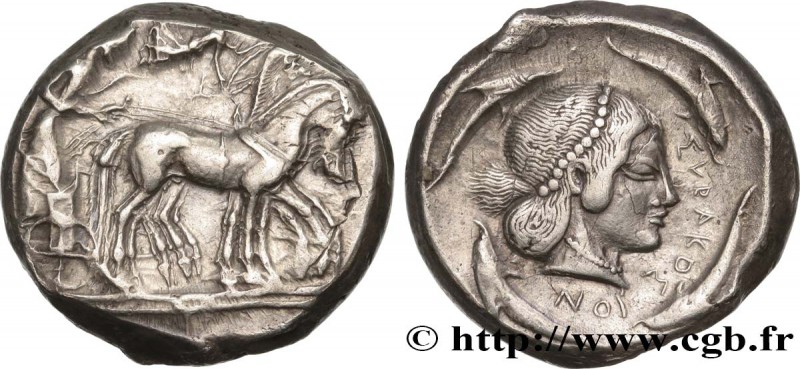 SICILY - SYRACUSE
Type : Tétradrachme 
Date : c. 480-475 AC. 
Mint name / Tow...