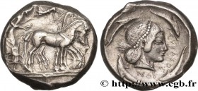 SICILY - SYRACUSE
Type : Tétradrachme 
Date : c. 480-475 AC. 
Mint name / Town : Syracuse, Sicile 
Metal : silver 
Diameter : 25 mm
Orientation ...