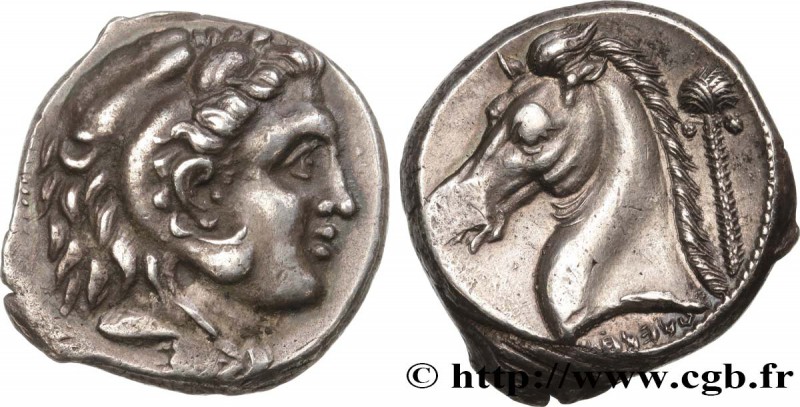 SICILY - SICULO-PUNIC - LILYBAION
Type : Tétradrachme 
Date : c. 325 AC. 
Min...