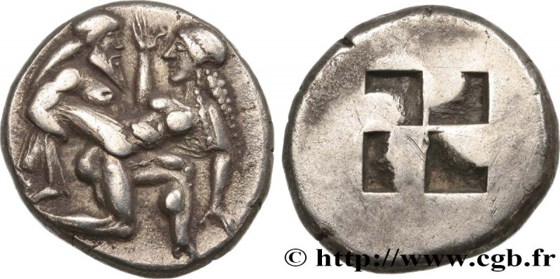 THRACE - THRACIAN ISLANDS - THASOS
Type : Statère 
Date : c. 510-480 AC. 
Min...
