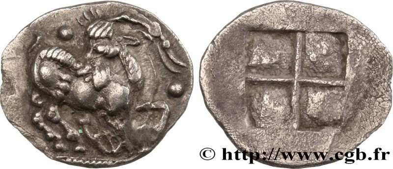 MACEDONIA - AIGAI
Type : Diobole 
Date : c. 490-470 AC. 
Mint name / Town : A...
