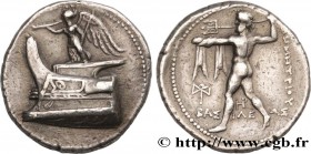 MACEDONIA - MACEDONIAN KINGDOM - DEMETRIOS POLIORCETES
Type : Tétradrachme 
Date : c. 300-295 AC. 
Mint name / Town : Salamine, Chypre 
Metal : si...