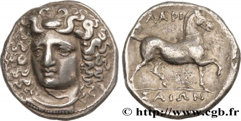 THESSALY - LARISSA
Type : Statère ou didrachme 
Date : c. 350-344 AC 
Mint na...