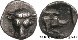 PHOCIS- DELPHI
Type : Obole 
Date : c. 460-457 AC. 
Mint name / Town : Delphes, Phocide 
Metal : silver 
Diameter : 11 mm
Orientation dies : 11 ...