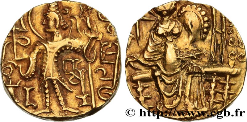 KUSHAN - KUSHAN EMPIRE - VASUDEVA III and his Successors
Type : Statère d'or à ...