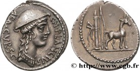 PLANCIA
Type : Denier 
Date : 55 AC. 
Mint name / Town : Rome 
Metal : silver 
Millesimal fineness : 950 ‰
Diameter : 19,5 mm
Orientation dies ...
