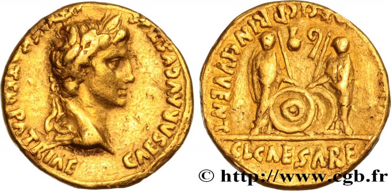 AUGUSTUS, CAIUS and LUCIUS
Type : Aureus 
Date : 2 AC. - AD. 12 
Mint name / ...