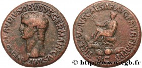 NERO DRUSUS
Type : Sesterce 
Date : 50-54 
Mint name / Town : Rome 
Metal : copper 
Diameter : 35 mm
Orientation dies : 6 h.
Weight : 29,70 g....