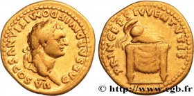 DOMITIANUS
Type : Aureus 
Date : 80 
Mint name / Town : Rome 
Metal : gold 
Millesimal fineness : 1000 ‰
Diameter : 19,5 mm
Orientation dies : ...