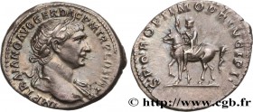 TRAJANUS
Type : Denier 
Date : 113 
Mint name / Town : Rome 
Metal : silver 
Millesimal fineness : 900 ‰
Diameter : 19 mm
Orientation dies : 6 ...
