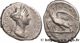MARCIANA
Type : Denier 
Date : 112 
Mint name / Town : Rome 
Metal : silver 
Millesimal fineness : 900 ‰
Diameter : 20,5 mm
Orientation dies : ...