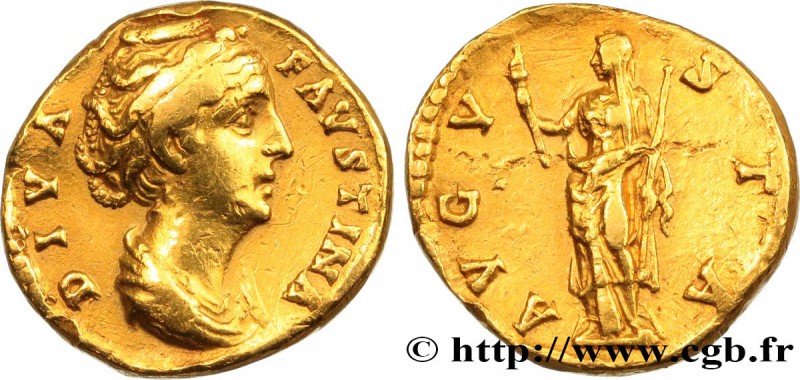 FAUSTINA MAJOR
Type : Aureus 
Date : c. après 148 
Mint name / Town : Rome 
...