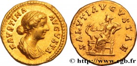 FAUSTINA MINOR
Type : Aureus 
Date : c. 161-164 
Mint name / Town : Rome 
Metal : gold 
Millesimal fineness : 1000 ‰
Diameter : 19 mm
Orientati...
