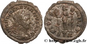 DIOCLETIAN
Type : Aurelianus 
Date : 294 
Mint name / Town : Trèves 
Metal : billon 
Millesimal fineness : 50 ‰
Diameter : 23 mm
Orientation di...
