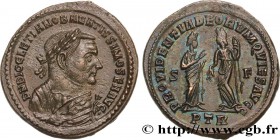 DIOCLETIAN
Type : Follis ou nummus 
Date : 305 
Mint name / Town : Trèves 
Metal : copper 
Diameter : 29 mm
Orientation dies : 6 h.
Weight : 11...