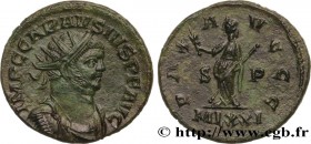 CARAUSIUS for DIOCLETIAN and MAXIMIAN HERCULIUS
Type : Aurelianus 
Date : 292 
Mint name / Town : Londres 
Metal : billon 
Millesimal fineness : ...