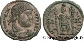 VETRANIO
Type : Maiorina, (MB, Æ 2) 
Date : 350 
Mint name / Town : Thessalonique 
Metal : copper 
Diameter : 23 mm
Orientation dies : 6 h.
Wei...