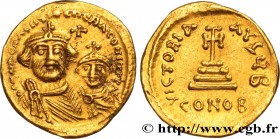 HERACLIUS and HERACLIUS CONSTANTINE
Type : Solidus 
Date : 613-616 
Mint name / Town : Constantinople 
Metal : gold 
Millesimal fineness : 1.000 ...
