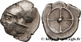 MASSALIA - MARSEILLE
Type : Obole à la tête casquée 
Date : c. 425-410 AC 
Mint name / Town : Marseille (13) 
Metal : silver 
Diameter : 11 mm
W...