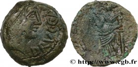 TURONES (Area of Touraine)
Type : Bronze DRVCCA 
Date : c. 50-40 BC. 
Metal : bronze 
Diameter : 15,5 mm
Orientation dies : 6 h.
Weight : 2,46 g...