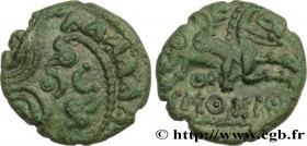 AMBIANI (Area of Amiens)
Type : Bronze IMONIO au cavalier et aux volutes 
Date : c. 60-40 AC. 
Mint name / Town : Amiens (80) 
Metal : bronze 
Di...