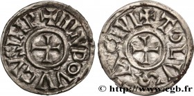 LOUIS THE PIOUS
Type : Denier 
Date : n.d. 
Mint name / Town : Toulouse 
Metal : silver 
Diameter : 20,5 mm
Orientation dies : 2 h.
Weight : 1,...