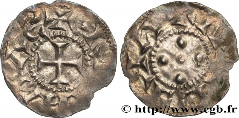 ARLES - ARCHBISHOPRIC OF ARLES - ITHIER or ANNON
Type : Denier 
Date : c. 980 ...
