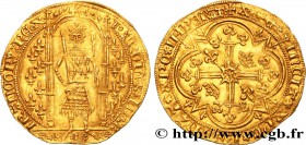 CHARLES V LE SAGE / THE WISE
Type : Franc à pied 
Date : 20/04/1365 
Date : n.d. 
Metal : gold 
Millesimal fineness : 1000 ‰
Diameter : 28,5 mm...