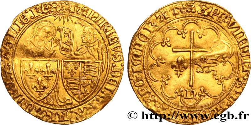 HENRY VI OF LANCASTER
Type : Salut d'or 
Date : 06/09/1423 
Date : n.d. 
Min...