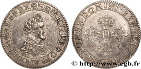 HENRY IV
Type : Piéfort d’argent de poids double du franc 
Date : 1607 
Mint name / Town : Paris, Moulin du Louvre 
Metal : silver 
Diameter : 39...