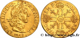 LOUIS XIV "THE SUN KING"
Type : Louis d'or juvénile lauré 
Date : 1668 
Mint name / Town : Lyon 
Quantity minted : 115487 
Metal : gold 
Millesi...