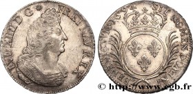 LOUIS XIV "THE SUN KING"
Type : Écu aux palmes 
Date : 1694 
Mint name / Town : Paris 
Quantity minted : 848079 
Metal : silver 
Millesimal fine...
