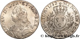 LOUIS XV THE BELOVED
Type : Écu dit "aux branches d'olivier" 
Date : 1732 
Mint name / Town : Aix-en-Provence 
Quantity minted : 714132 
Metal : ...