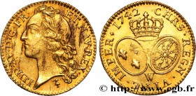 LOUIS XV THE BELOVED
Type : Louis d'or dit "au bandeau" 
Date : 1742 
Mint name / Town : Lille 
Quantity minted : 69750 
Metal : gold 
Millesima...
