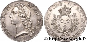 LOUIS XV THE BELOVED
Type : Pré-série de l'écu dit "au bandeau" 
Date : 1740 
Mint name / Town : Paris 
Quantity minted : 82002 
Metal : silver ...